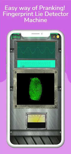 Fingerprint Lie Detector screenshot 1
