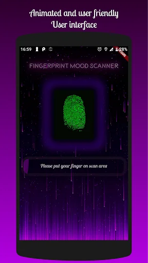 RealFingerprint Mood Scanner,  screenshot 1