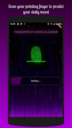 RealFingerprint Mood Scanner,  screenshot 2
