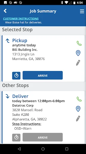 Datatrac for Drivers screenshot 4
