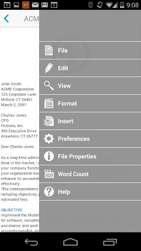 Docs To Go™ Office Suite screenshot 3