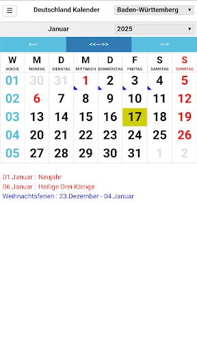 Deutschland Kalender