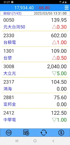 台灣股票看盤軟體 - 行動股市 screenshot 1