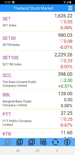 Thailand Stock Market, Stocks screenshot 1