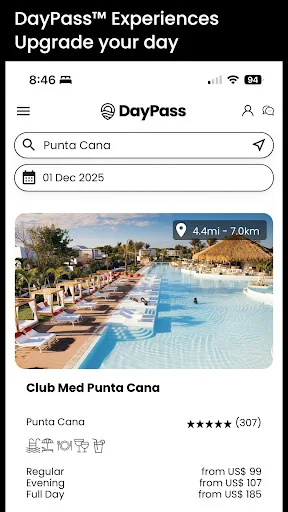 DayPass: Experiences