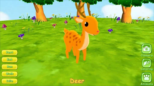 Animal Coloring 3D - AR