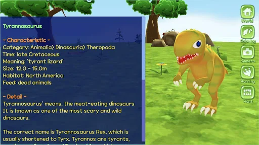 Dinosaur World 3D - AR Camera screenshot 4