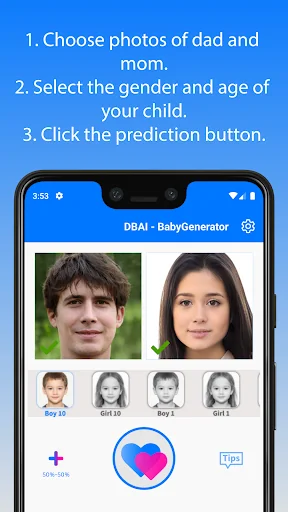 BabyGenerator Guess baby face screenshot 4