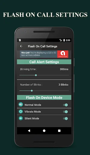 Flash Blinking Alerts: Call screenshot 3