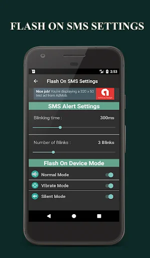 Flash Blinking Alerts: Call screenshot 4
