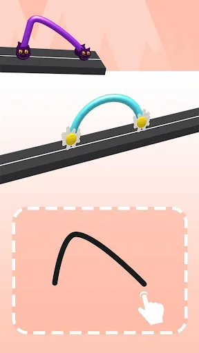 Scribble Draw Car Race screenshot 1