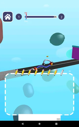 Scribble Draw Car Race screenshot 4