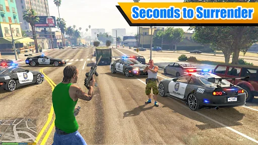 Police Car Chase Car Games