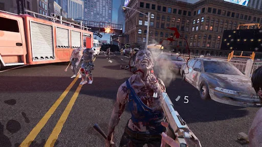 Death Invasion : Zombie Game screenshot 4