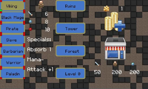 Mobile Dungeons Roguelike RPG screenshot 1