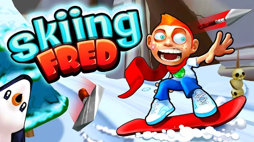 Skiing Fred
