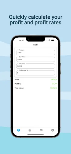 Crypto Profit Calculator -Live screenshot 1