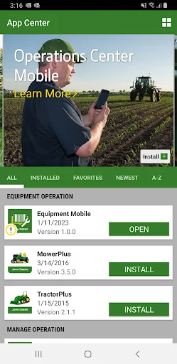 John Deere App Center