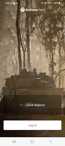 Defence Bank Mobile screenshot 1
