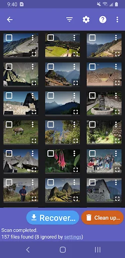 DiskDigger photo/file recovery screenshot 2