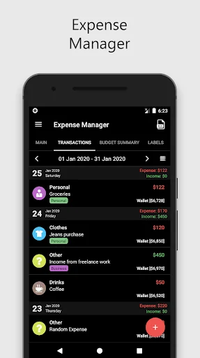 Expense Manager Budget Planner