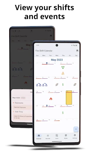 Fire Shift Calendar screenshot 1