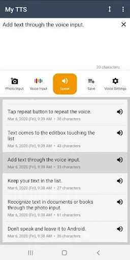 My TTS: Text to Speech Reader screenshot 4