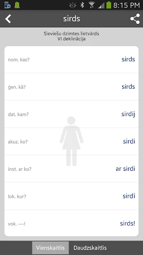 Latvian Nouns
