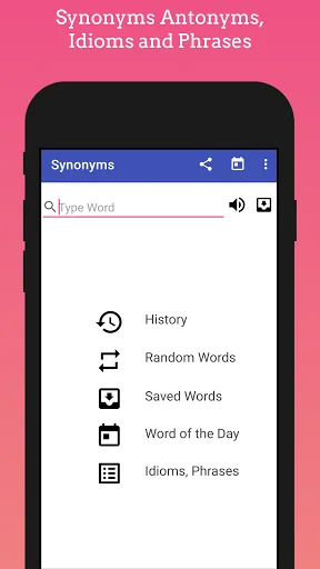 Synonyms and Antonyms Offline