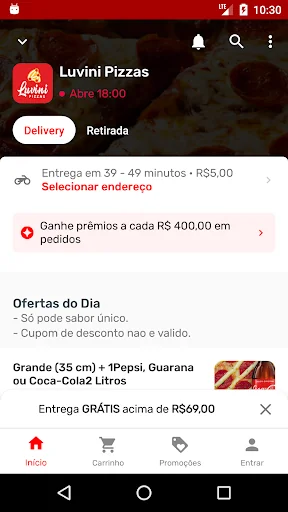 Luvini Pizzas