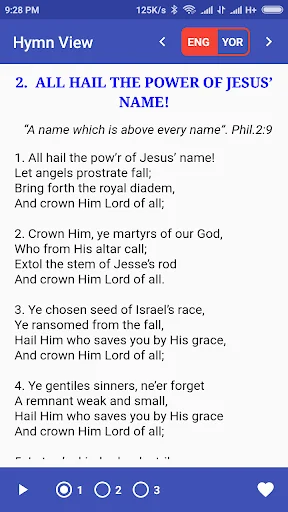TAC Hymns screenshot 2