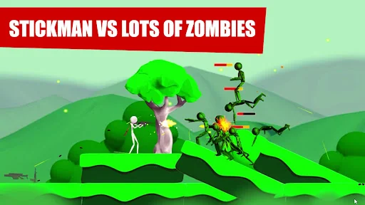 Stickman Zombie Mayhem RPG
