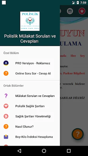 Polislik Mülakat Soruları