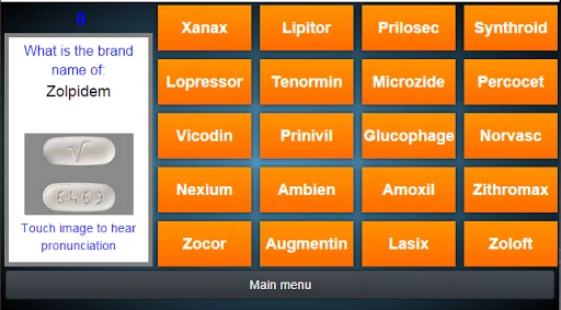 200 Drug Matching Game