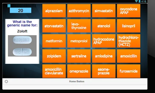Top 200 Drug Matching Game Dem