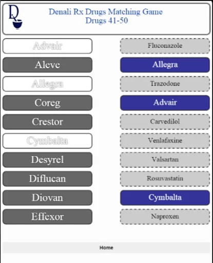200 Drug Touch Matching Demo