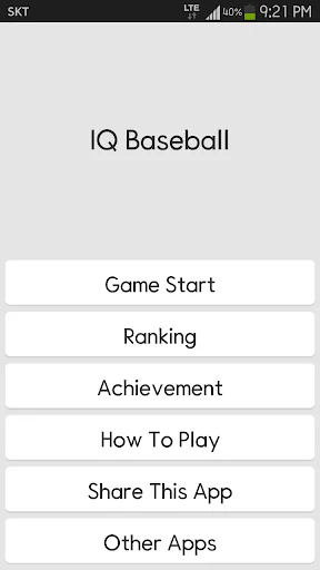 IQ Baseball - Number Puzzle screenshot 1