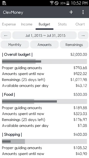 ClevMoney - Personal Finance screenshot 3