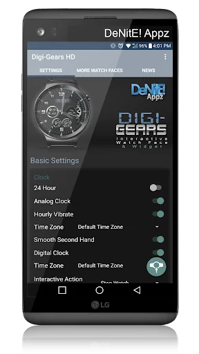 Digi-Gears HD Watch Face screenshot 4