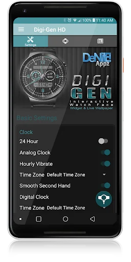 Digi-Gen HD Watch Face screenshot 4