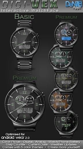 Digi-Vex HD Watch Face screenshot 1