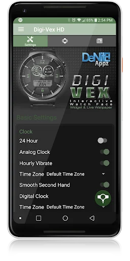 Digi-Vex HD Watch Face screenshot 4