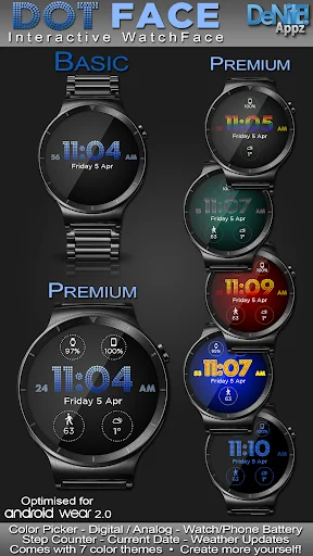 Dot Face HD Watch Face
