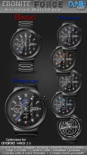 Ebonite Force HD WatchFace