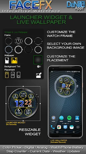 Face-FX HD Watch Face screenshot 3