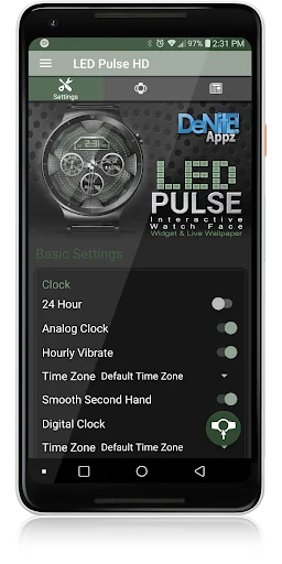 LED Pulse HD Watch Face screenshot 4