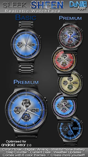 Sleek Sheen HD Watch Face screenshot 1