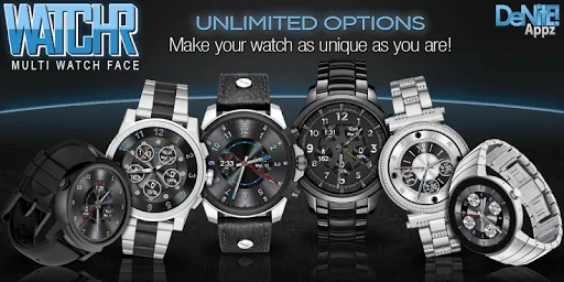WatchR - Multi Watch Face screenshot 1