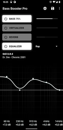 Bass Booster Pro screenshot 1