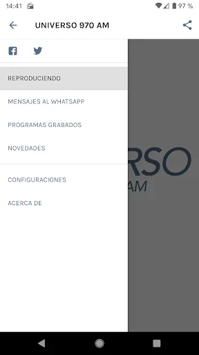 Universo 970 AM screenshot 2